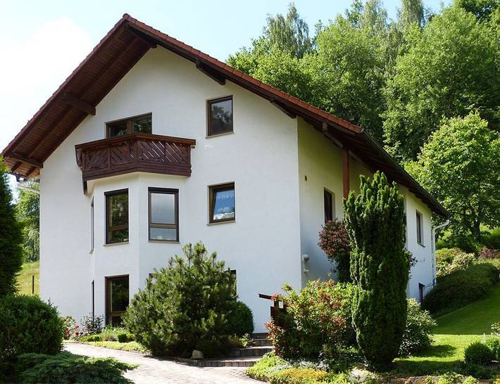 Ferienwohnung für 2 Personen, mit Balkon/Terrasse und Terrasse in Schmalkalden
