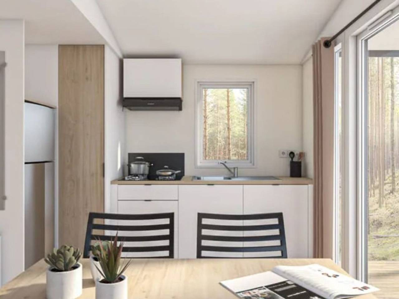 Cómodo mobil-home con terraza in Le Pradet, Region de Toulon