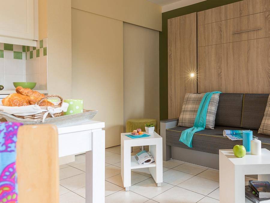 Pierre & Vacances Résidence Les Embruns - Studio 4 personen - Studio - 1 Schlafalkoven - Terrasse oder Balkon in Deauville, Lisieux und Umgebung