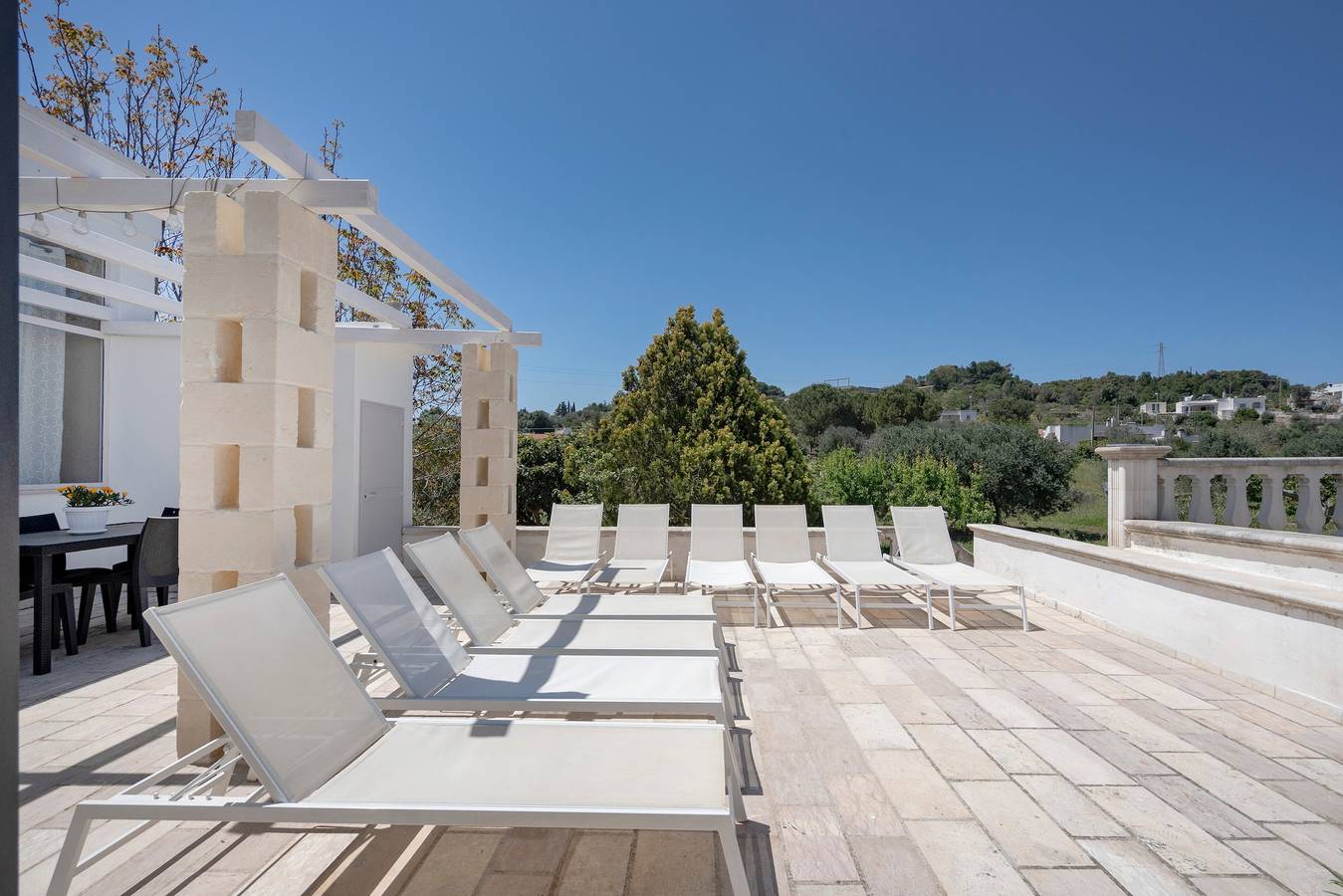 Villa 'Stellina' con terrazza condivisa, Wi-Fi e aria condizionata in Ostuni, Salento