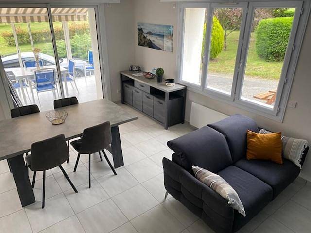 Appartement de vacances pour 4 personnes, avec vue et jardin