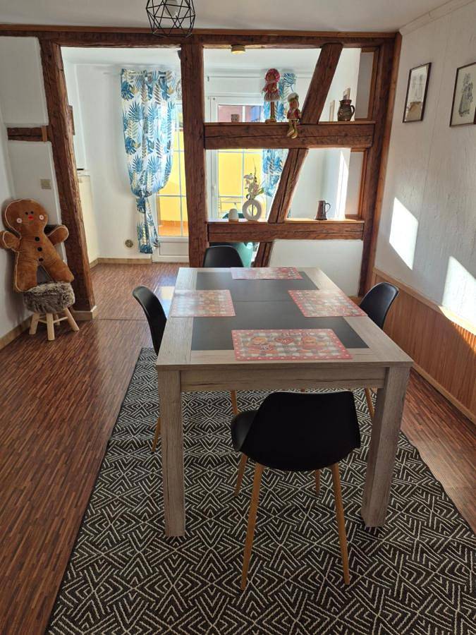 Appartement de vacances pour 4 personnes, avec terrasse