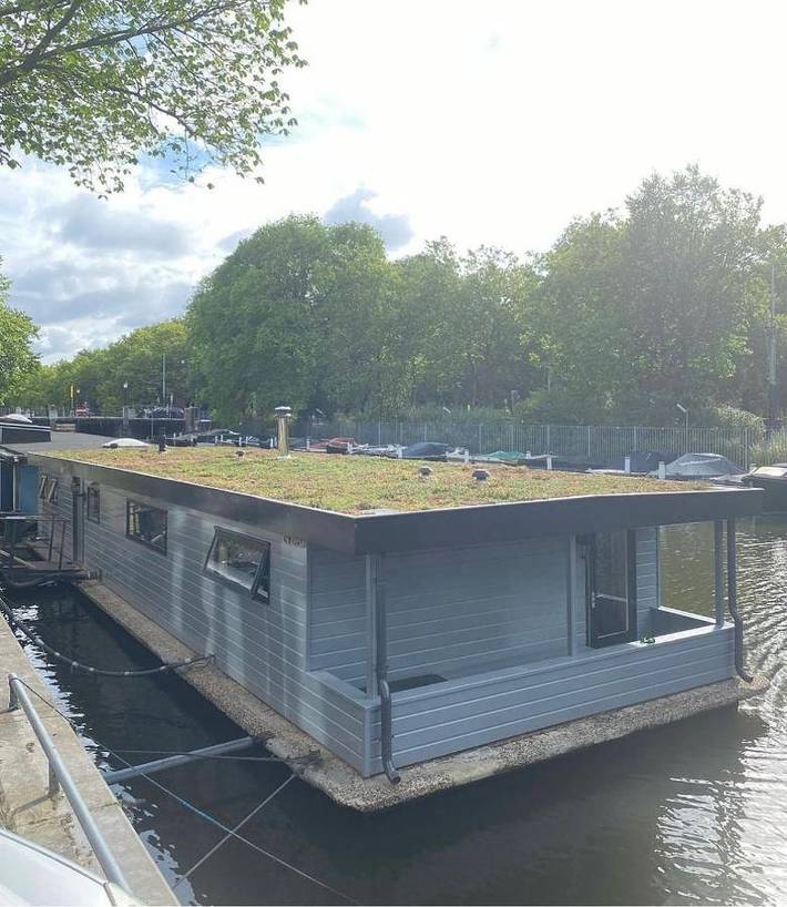 Boot voor 4 personen, met Terras en Uitzicht in Westerpark