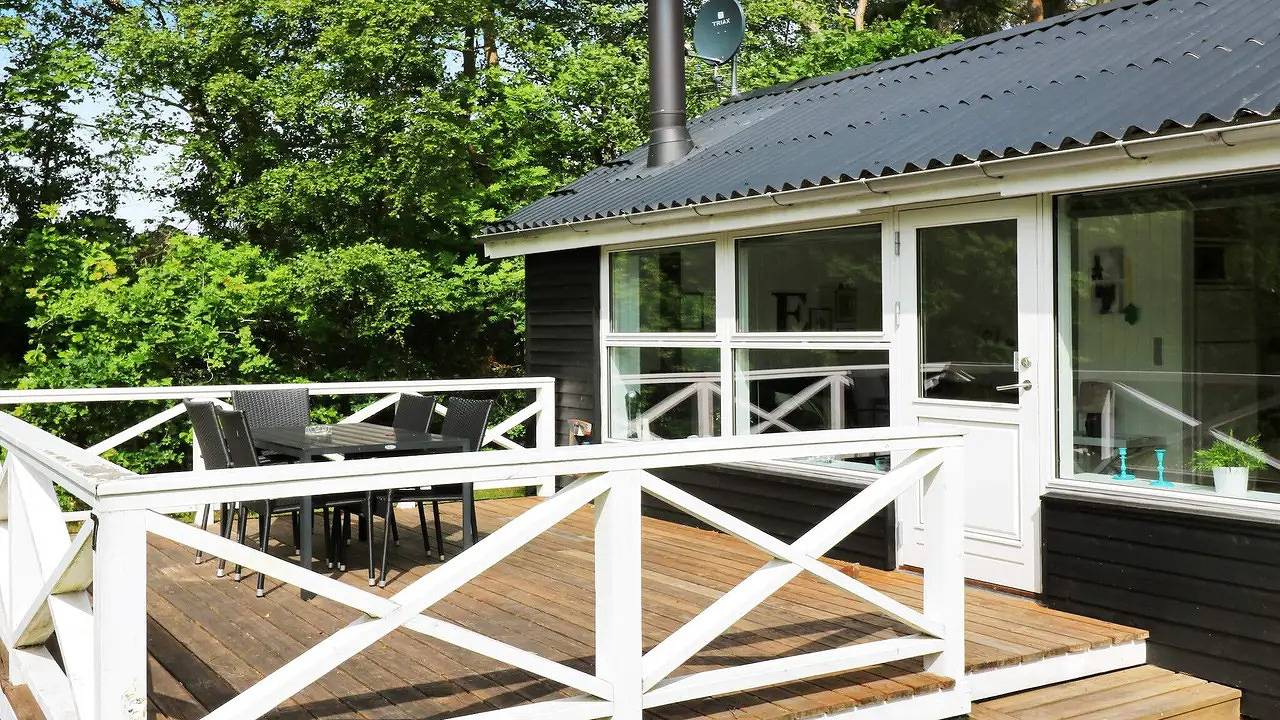 Feriehus for 5 personer med terrasse in Hadsund, Himmerland