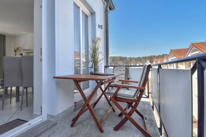 Ferienwohnung für 3 Personen, mit Balkon in Bansin - 4