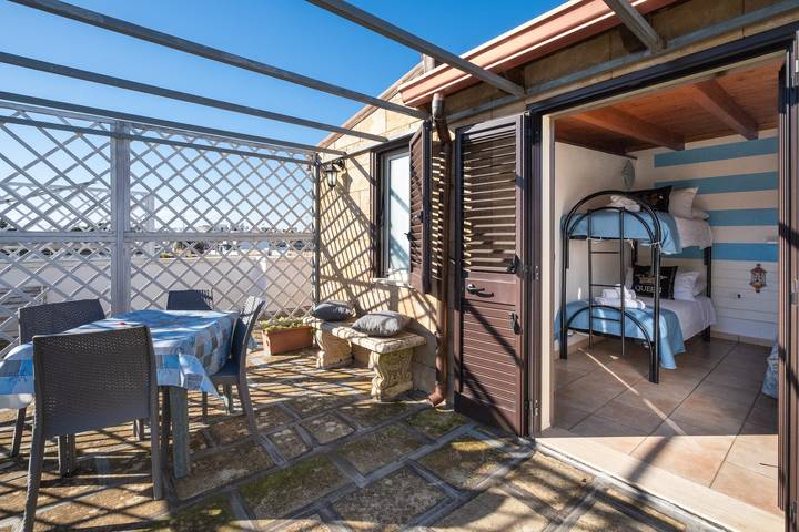Boutique Villa – Loft Alma with Shared Terrace, Wi-Fi, and Air Conditioning in Porto Cesareo, Taranto-bugten