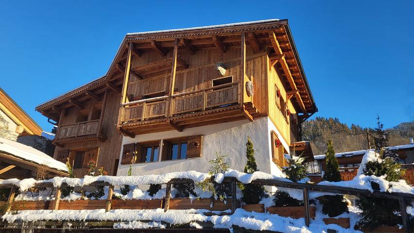 Chalet pour 2 personnes, avec balcon et jardin dans Paradiski