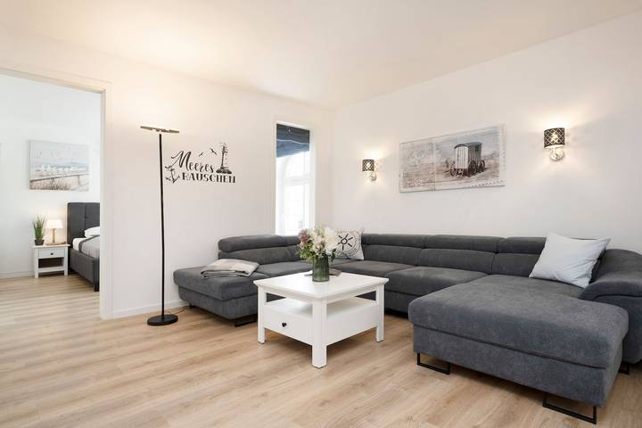 Ferienwohnung für 4 Personen, mit Terrasse und Sauna sowie Garten - 1