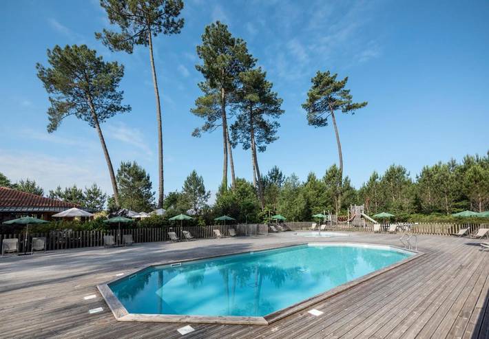 Location de vacances pour 4 personnes, avec bassin pour enfant et piscine à Saint-Michel-Escalus - 2