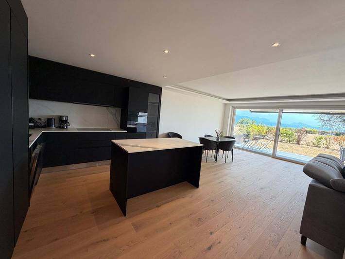 Gîte pour 4 personnes, avec Balcon ainsi que Terrasse et Piscine à Puidoux - 3