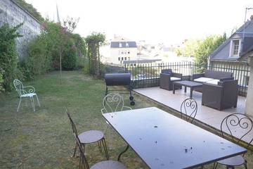 Gîte pour 7 personnes, avec terrasse ainsi que jacuzzi et jardin dans Château de Saumur
