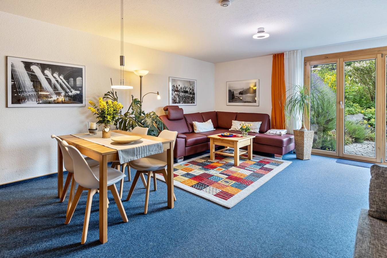 Ganze Wohnung, "Ferienwohnung mit Terrasse" mit Blick in einen naturnahen Garten in Denkingen, Albsteig Etappe 15