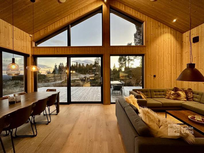 New modern cabin at Norefjell with sauna in Norefjell, Krødsherad