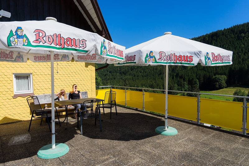 Pension-Restaurant Waldblick - Ferienwohnung "Zur Mirabelle", 35qm, 1 Schlafzimmer, max. 2 Personen in Falkau (Feldberg), Feldberg