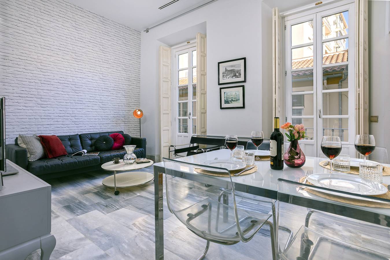 Entire apartment, Holiday apartment for 4 people in Málaga Central District, Malaga