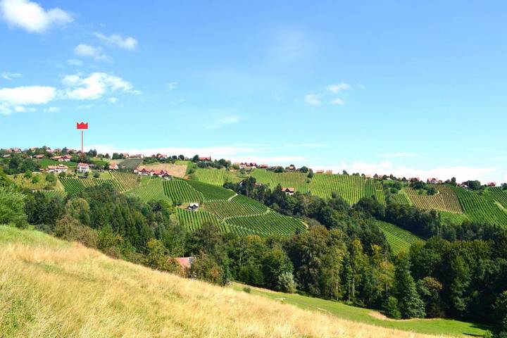 Ferienhaus für 8 Personen, mit Balkon und Terrasse sowie Garten und Ausblick in St. Stefan ob Stainz
