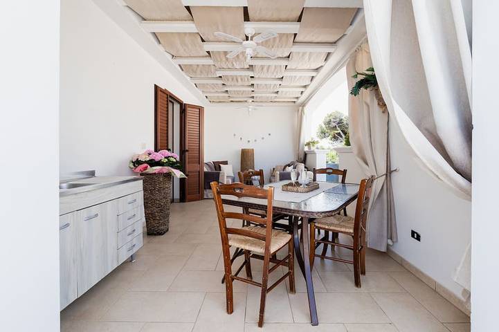 Casa vacanza per 4 persone, con balcone, con animali domestici in Lido Specchiolla
