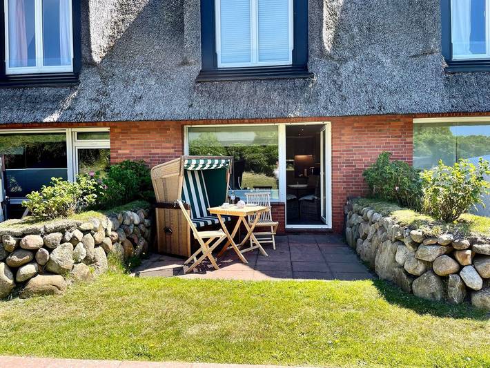 Ferienwohnung für 2 Personen, mit Terrasse, mit Haustier in Kampen (Sylt)