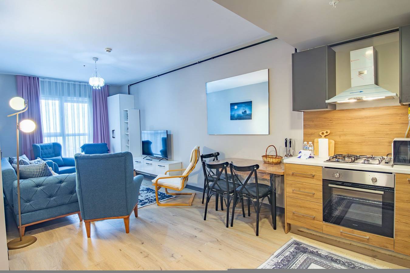 Ganze Wohnung, Cozy Retreat: Modern 1Br Apt in the 18th Floor in Esenyurt, Marmararegion