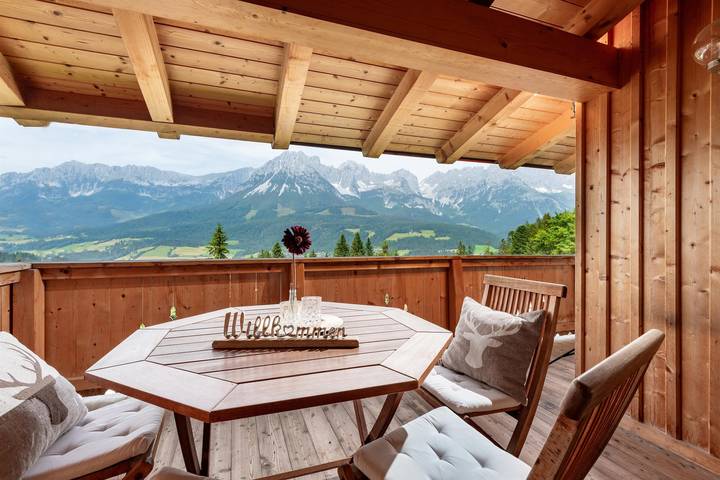 Appartement de vacances entier, 2 chambre,salon-chambre/douche ou bain in Ellmau - SkiWelt, Ellmau