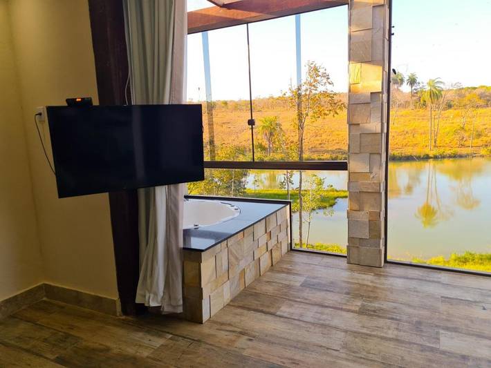 Camping für 2 Personen, mit Ausblick und Garten sowie Pool in Brasilien