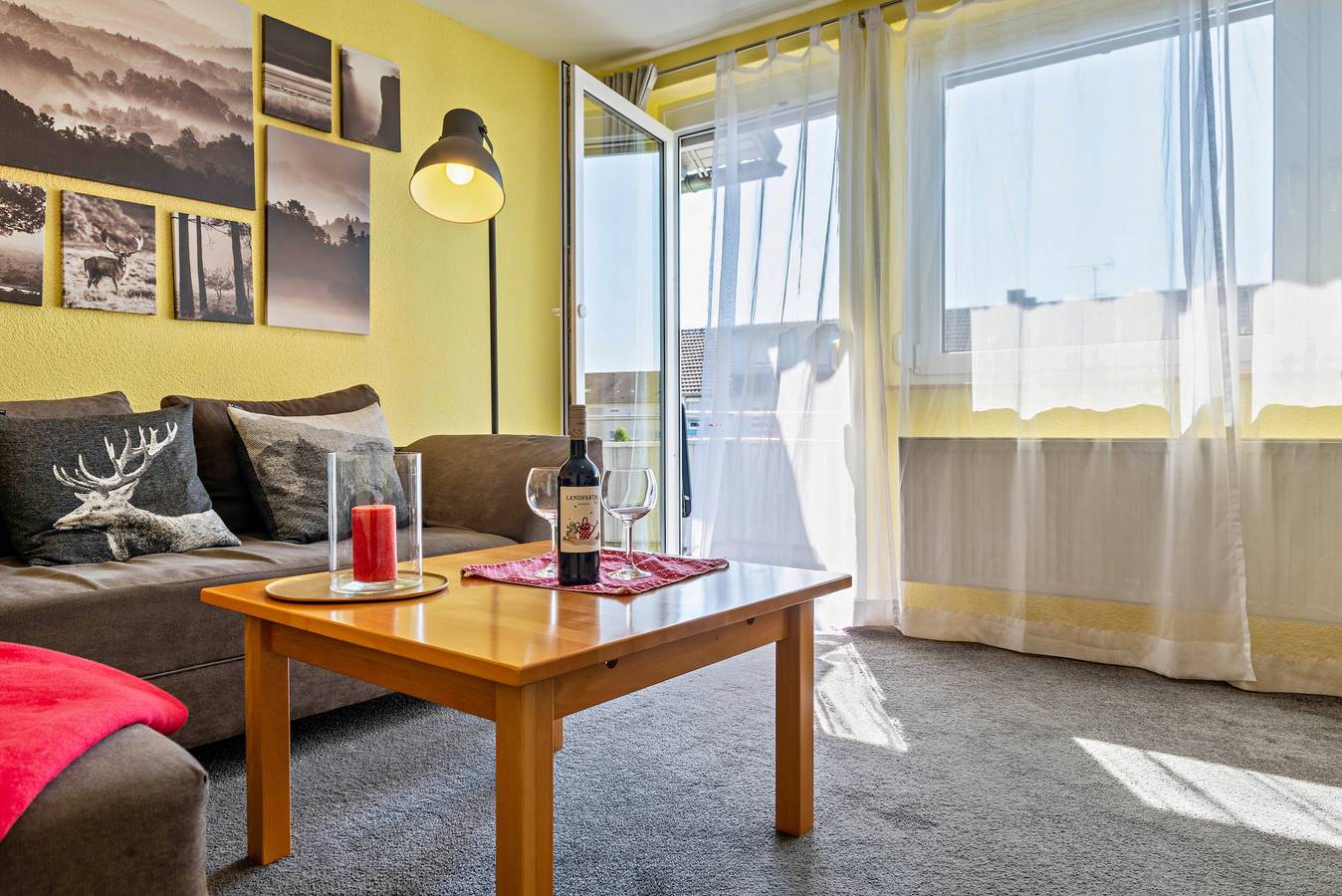 Ganze Wohnung, 66 qm Ferienwohnung*** mit Gemeinschaftsgarten, Balkon und Wi-Fi in Radolfzell, Radolfzell am Bodensee