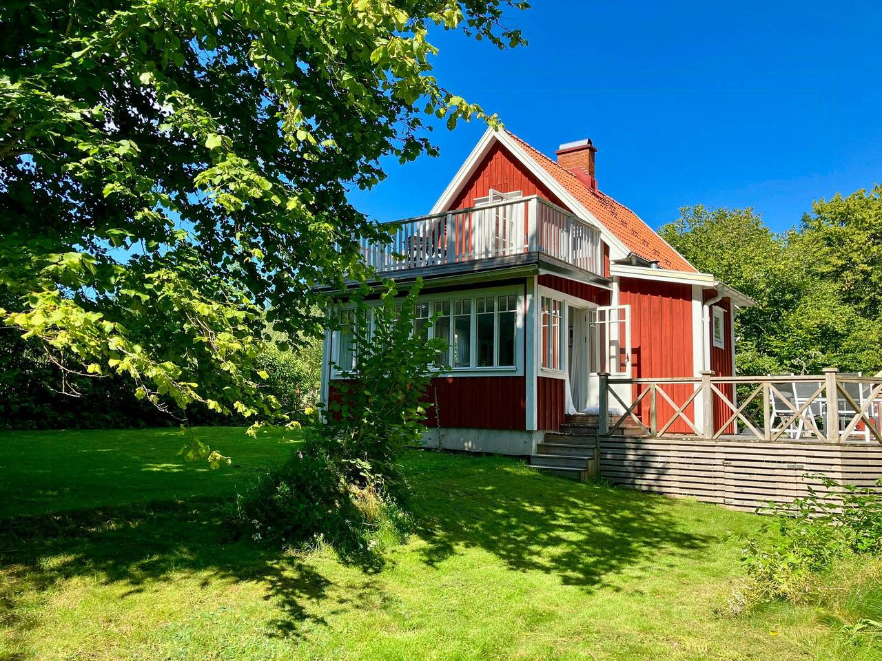 Småland-Hütte bei Linnés Råshult in Kronoberg