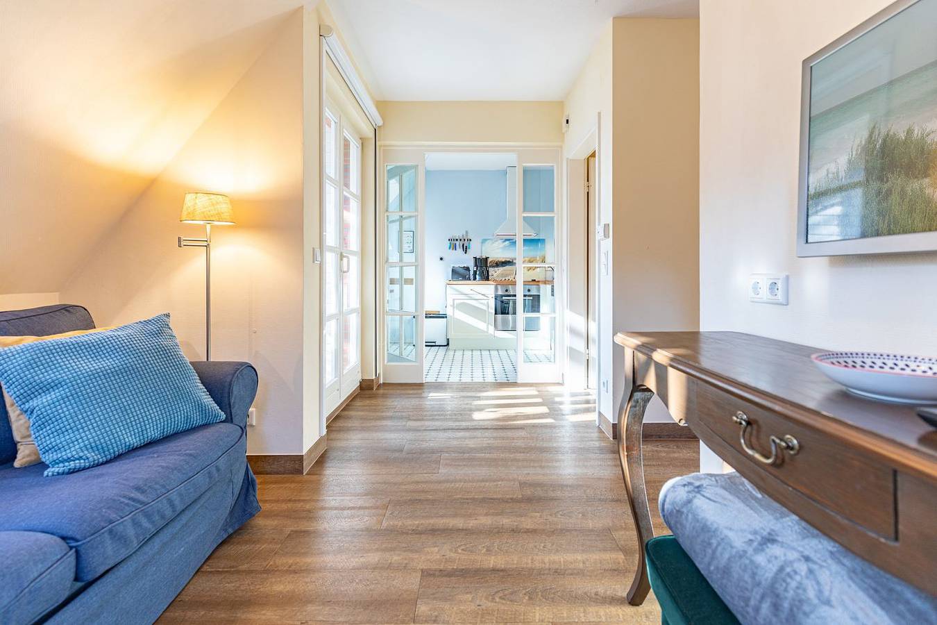 Ganze Wohnung, Ferienwohnung Dat lütte Huus - Wohnung 1 in Husum für bis zu 2 Personen in Husum Hafen, Husum