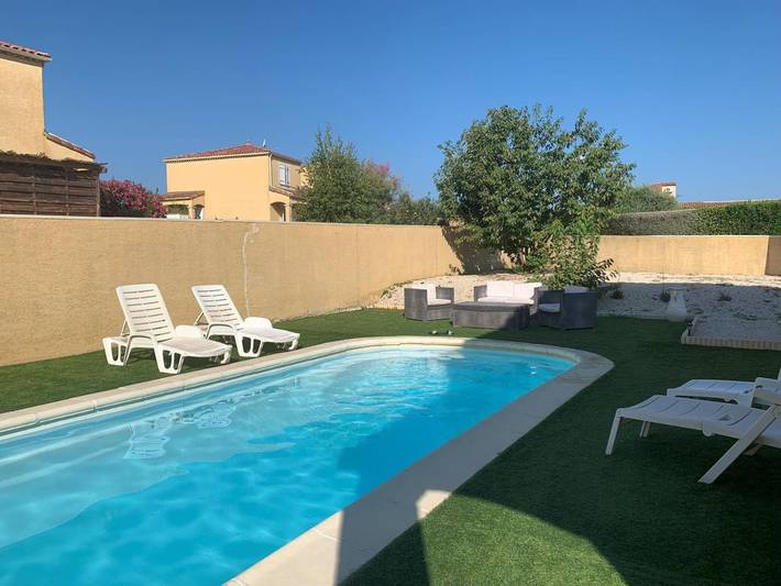 Gîte pour 7 personnes, avec jardin et piscine à Pinet (homonymie) - 3