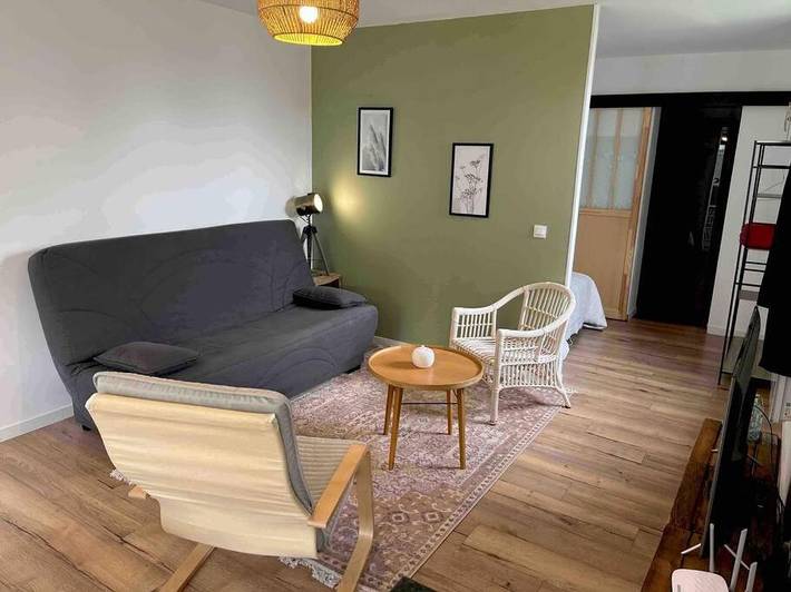 Gîte pour 4 personnes, avec jardin et terrasse dans Saint-Jean-en-Val