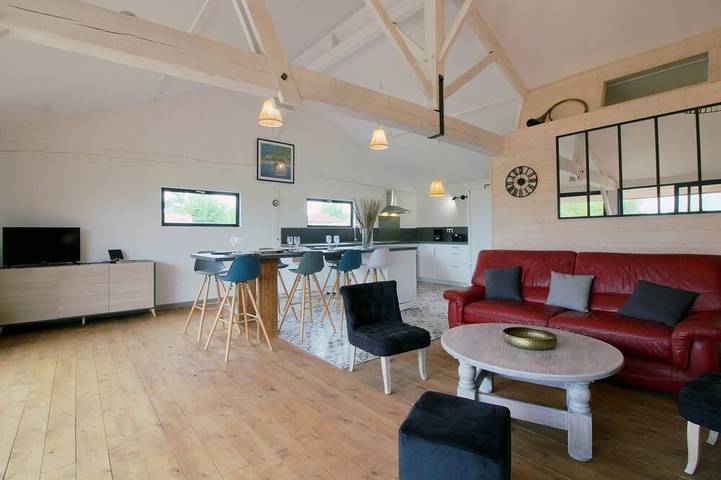 Location de vacances pour 5 personnes, avec piscine et jardin à Saint-Magne