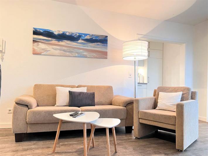 Ferienwohnung für 4 Personen, mit Terrasse und Garten sowie Sauna in Dangast - 2