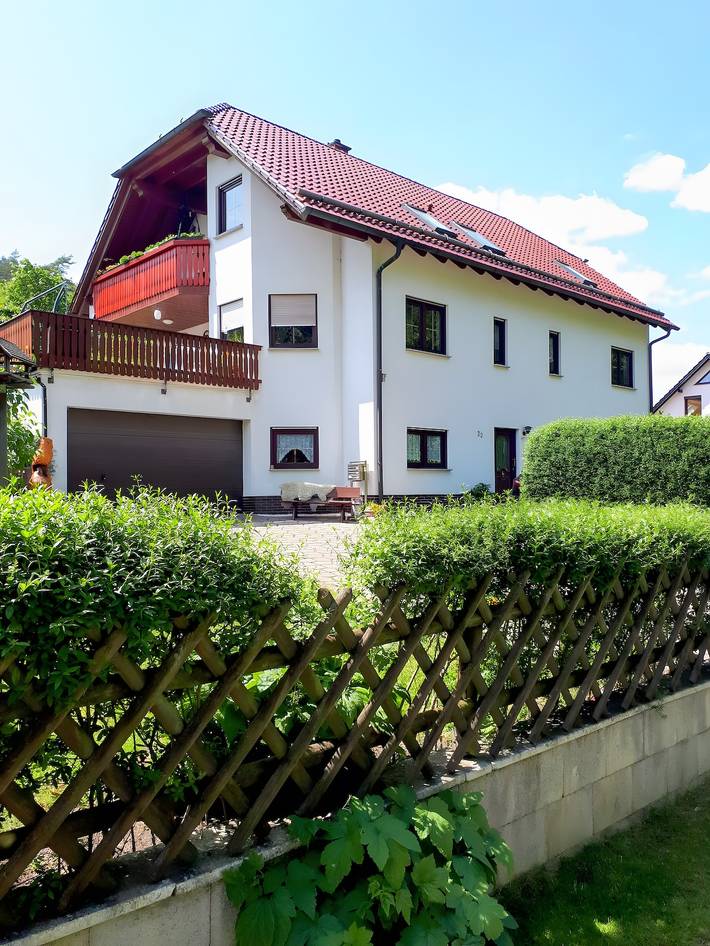 Ferienwohnung für 4 Personen, mit Garten in Thüringer Kernland