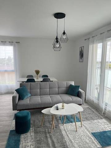 Gîte pour 5 personnes, avec balcon et vue à Villiers-le-Bel