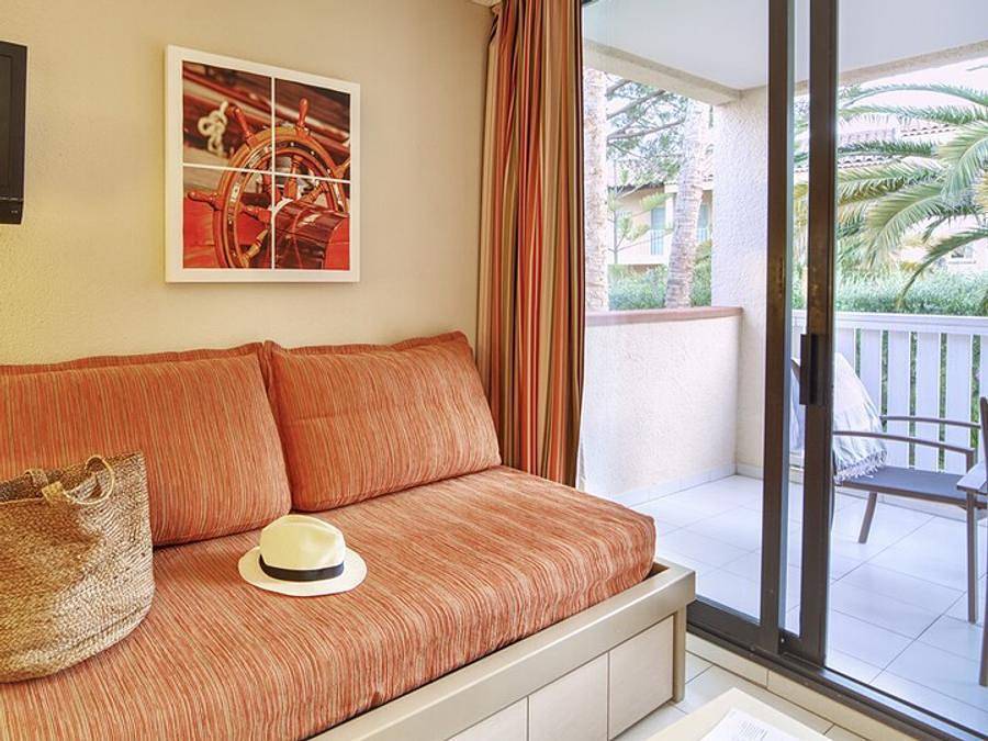 Pierre & Vacances Résidence L'Anse de Pramousquier - Studio 4 personen - Studio 4 Personen - 1 Schlafbereich - Terrasse oder Balkon in Pramousquier, Le Lavandou