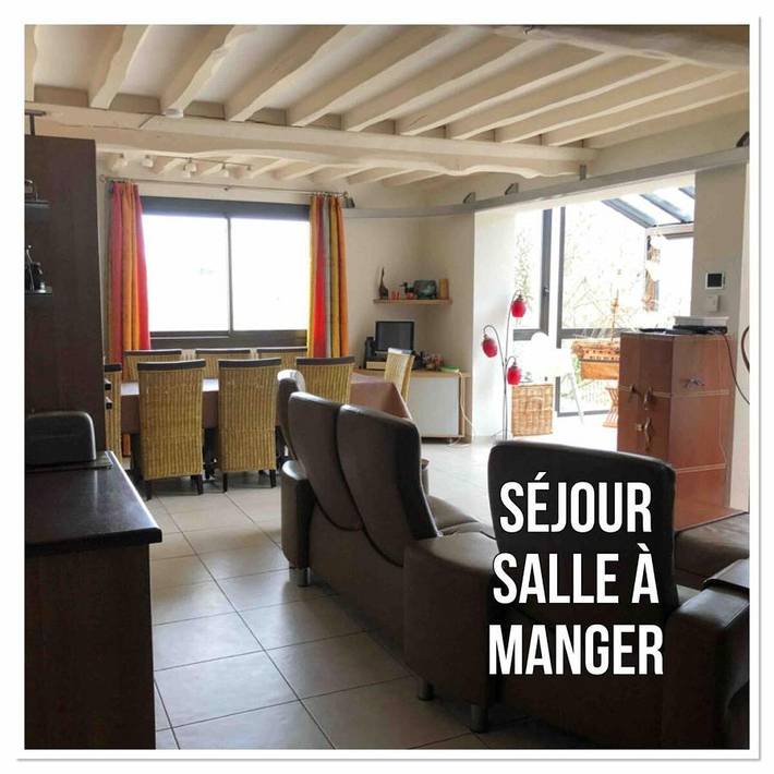 Maison de vacances pour 12 personnes, avec Terrasse ainsi que Jardin et Vue