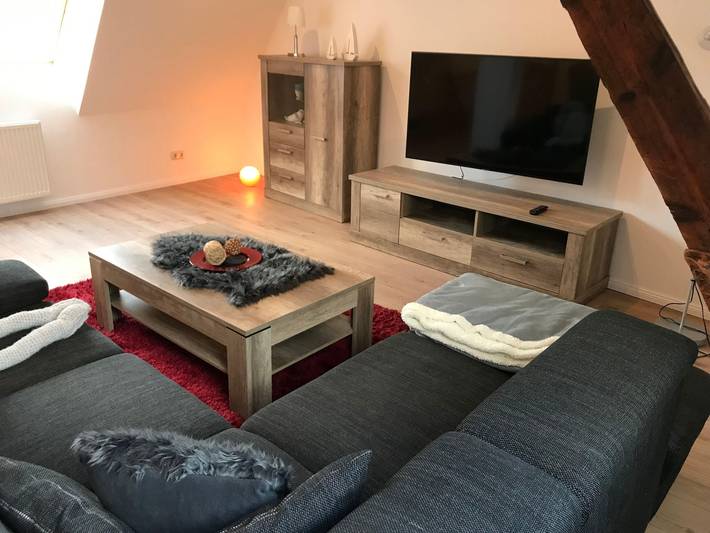 Ferienhaus für 4 Personen, mit Terrasse und Seeblick in Am Peenestrom