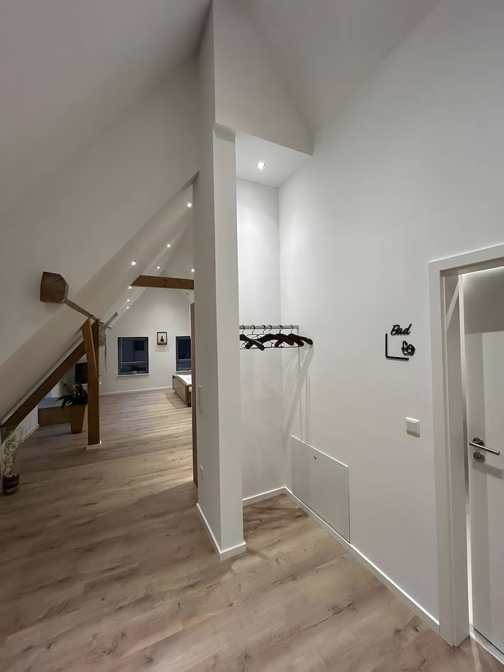 Entire apartment, Bright Apartment with Rooftop Balcony, Balcony & Wi-Fi in Bad Wünnenberg-Haaren in Bad Wünnenberg, Kreis Paderborn