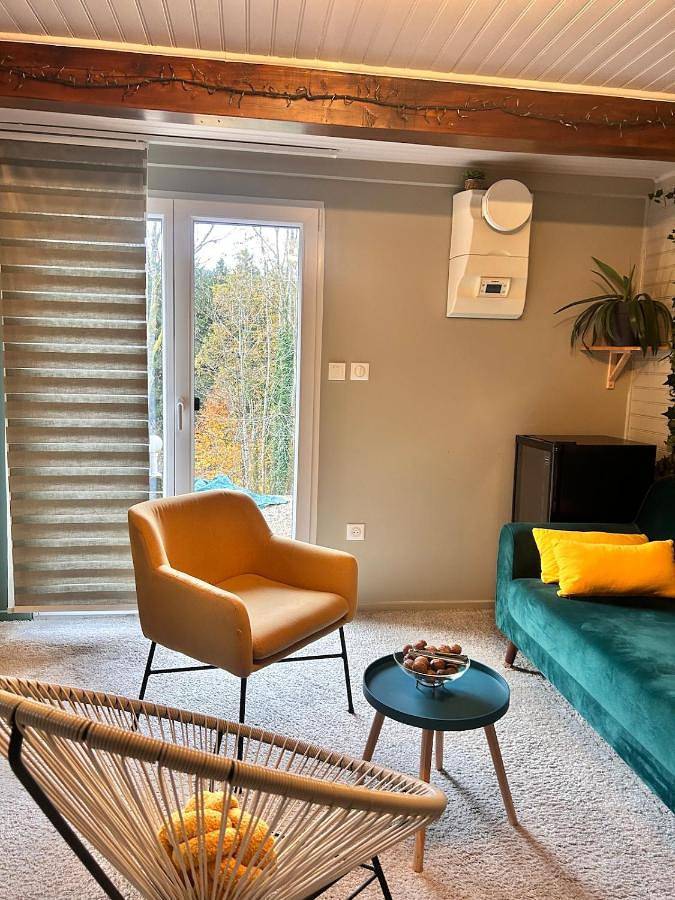 Location de vacances pour 2 personnes, avec jardin et sauna ainsi que vue et terrasse à Colroy-la-Roche - 4