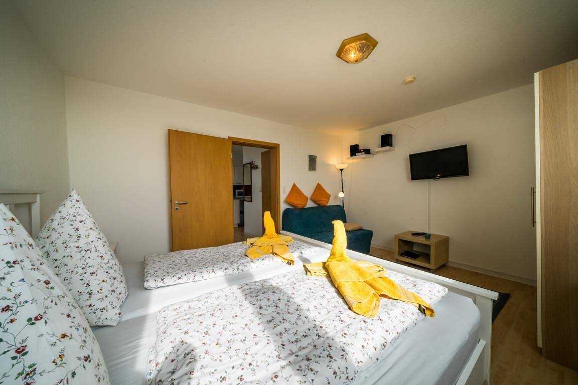 Ganze Wohnung, Ferienwohnung 'Appartement Uitkieck' mit Meerblick, Gemeinschaftsterrasse und Wi-Fi in Borkum