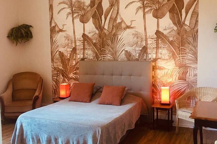 Chambre d’hôte pour 4 personnes, avec jardin à Écueillé