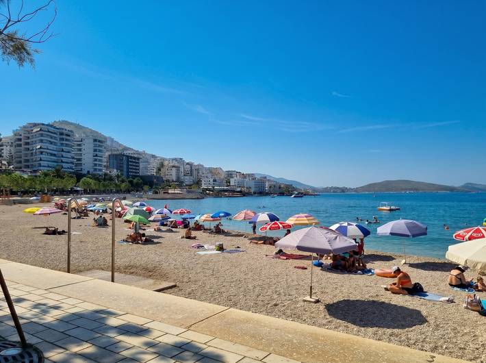 Apartament wakacyjny dla 3 osób, z Balkon w Saranda