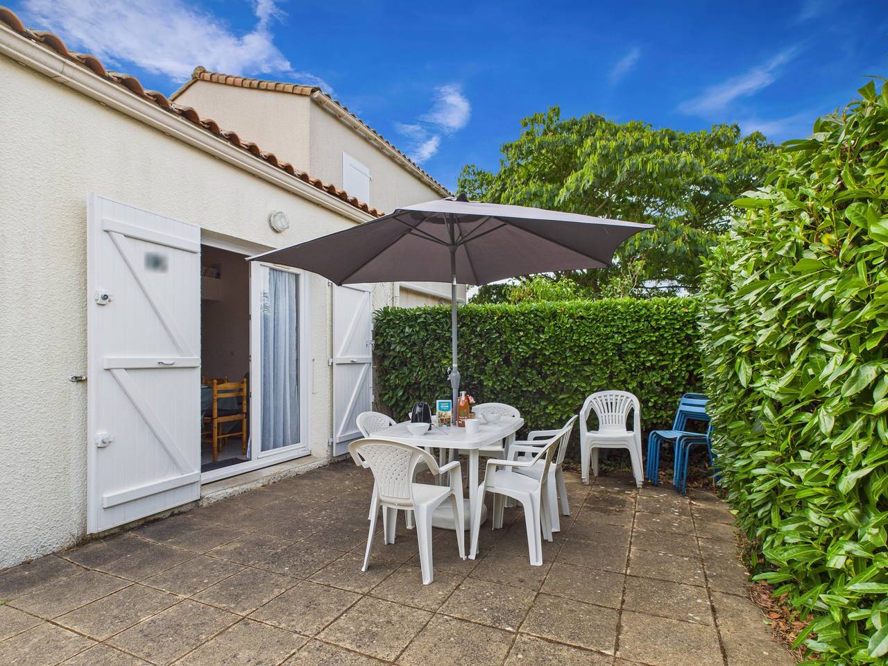 Piscine commune, terrasse, maison pour 5 in Saint-Vincent-sur-Jard, Vendée