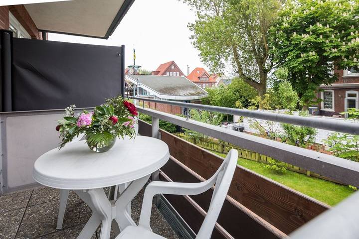 Ferienwohnung für 2 Personen, mit Balkon auf Juist - 3