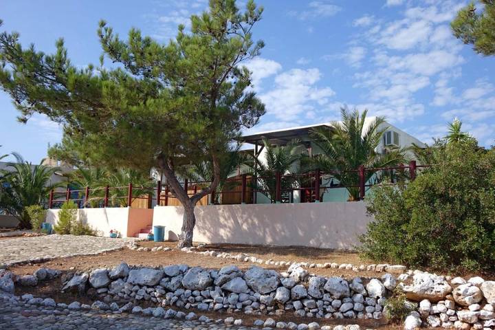 BnB für 3 Personen, mit Balkon und Terrasse sowie Garten und Ausblick auf Kreta