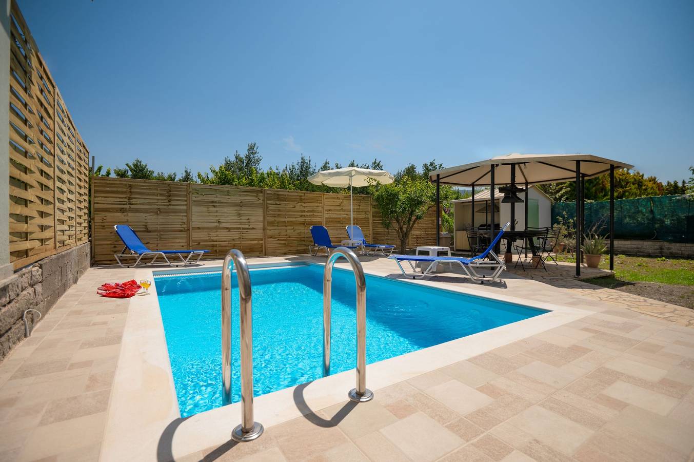 Ferienhaus für 5 Personen mit Balkon in Korfu