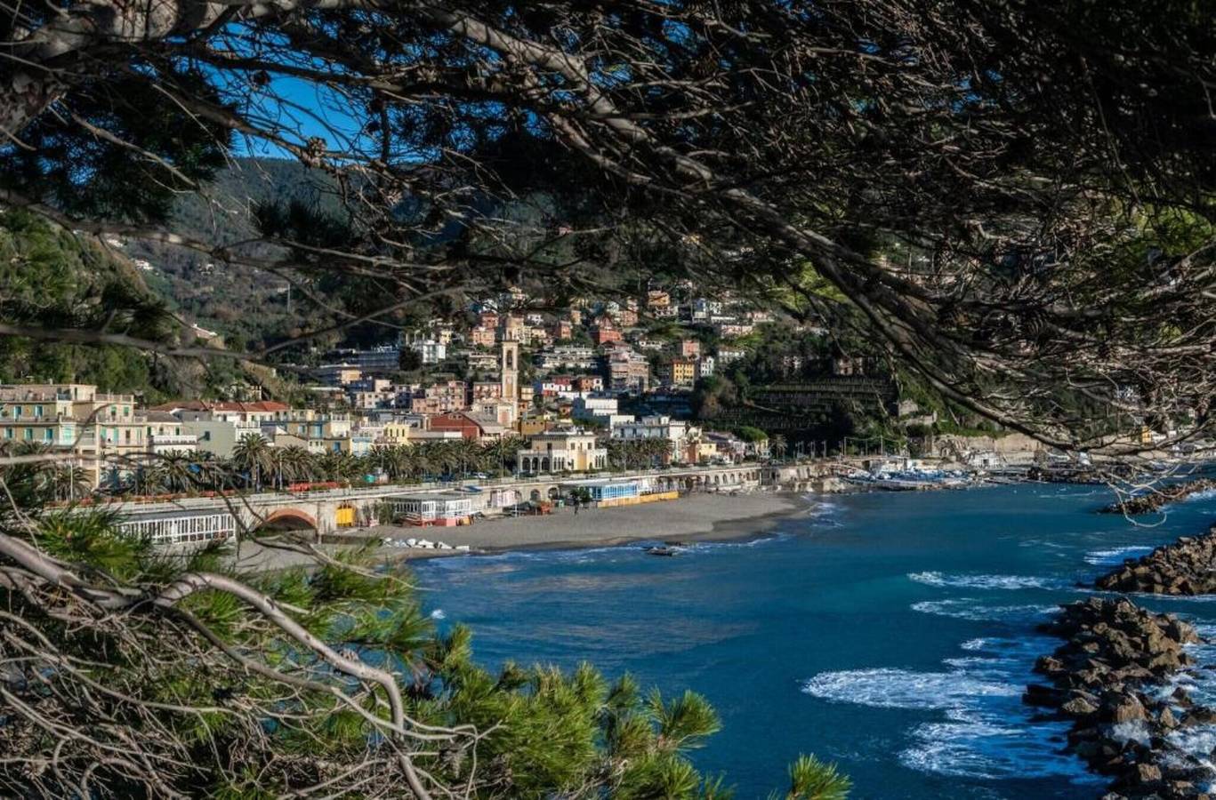 Appartamento intero, Appartamento da vacanza "Residence Paradiso Monolocale 305" con balcone, aria condizionata e Wi-Fi in Moneglia, Riviera di Levante