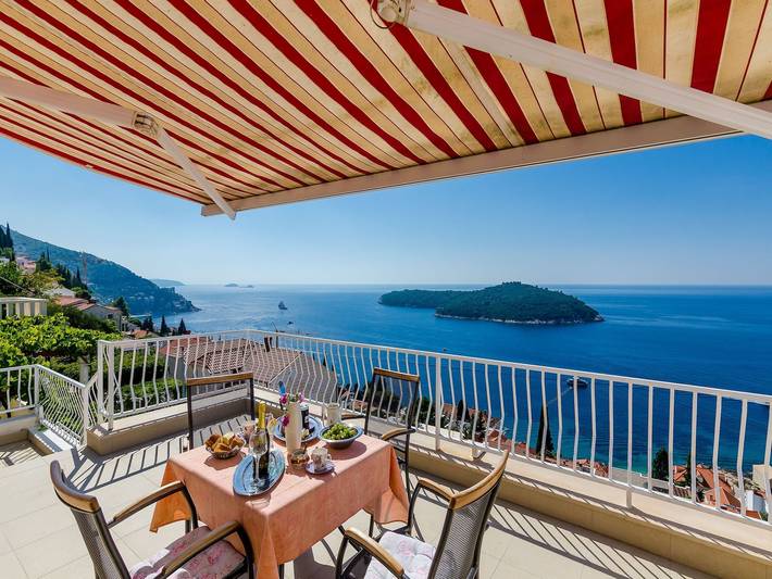 Ferienwohnung für 2 Personen, mit Terrasse in Dubrovnik