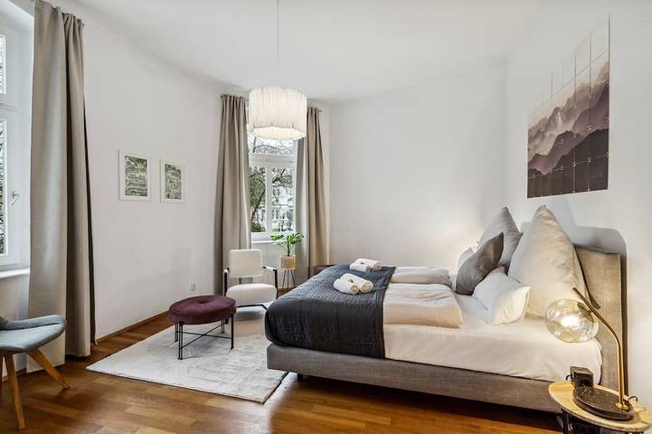 Ganze Wohnung, Altbau-Apartment 2 Sz Augustaplatz Kurpark Gop Balitherme in Bad Oeynhausen, Wiehengebirge