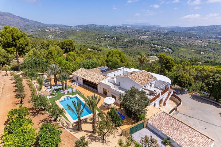Casa rural para 22 personas, con Terraza y Jardín en Benisa